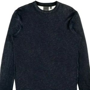 Naked and Famous Denim Slim Crew Sweater!